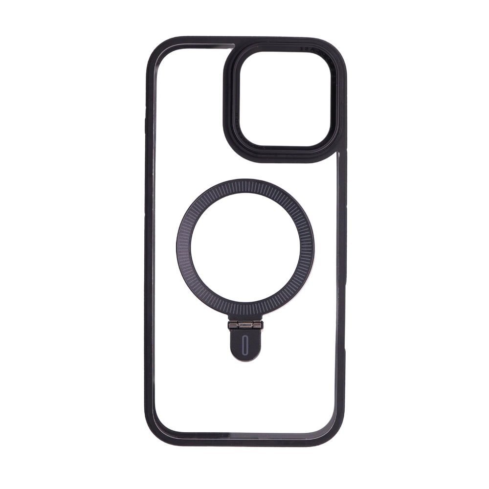 Funda Transparente con MagSafe y Soporte Trasero